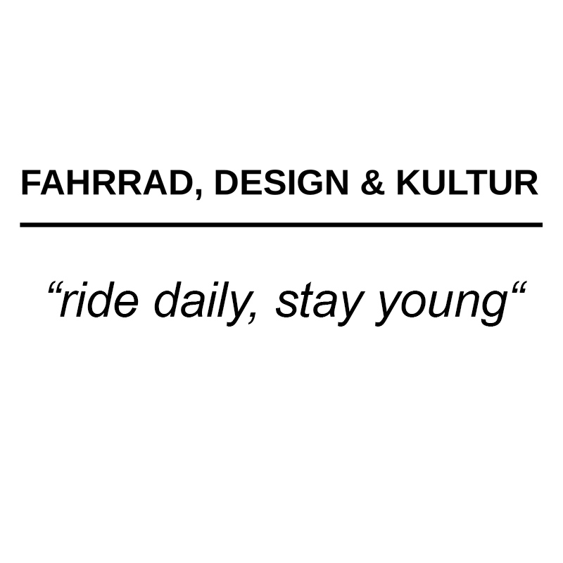 Fahrrad, Design & Kultur